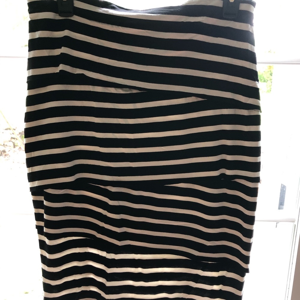 Beautiful black and cream skirt